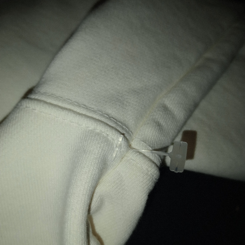 NWOT Coach White Cropped Hoodie Women's Size Medium - Picture 7 of 7